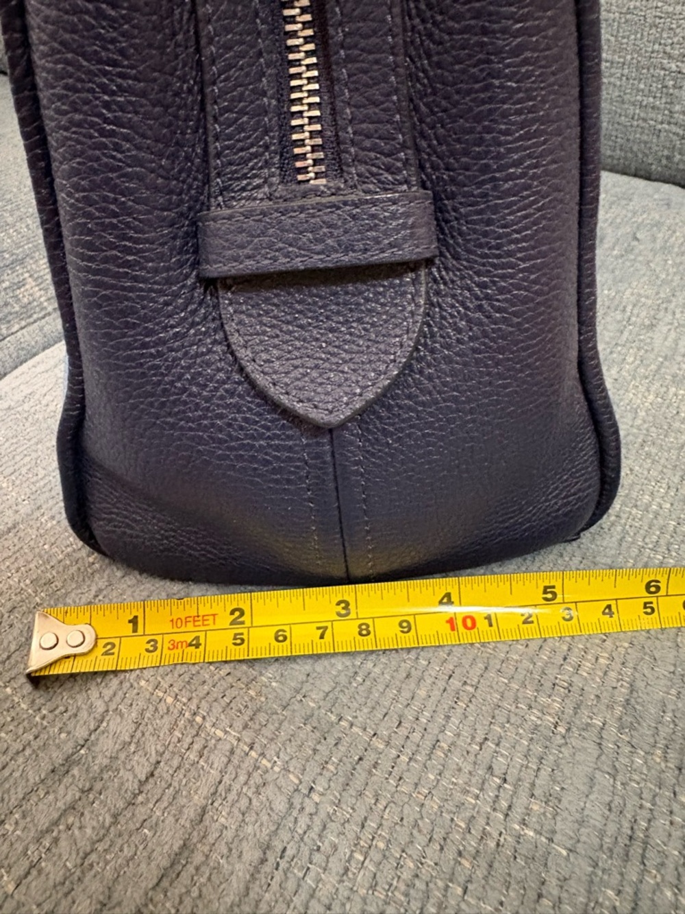 kate spade Leila Blue Floral Embroidered Top-Handle Bag with Crossbody Strap EUC - Picture 15 of 16